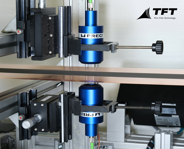 Measurement of coating thickness with CHRocodile 2 DPS