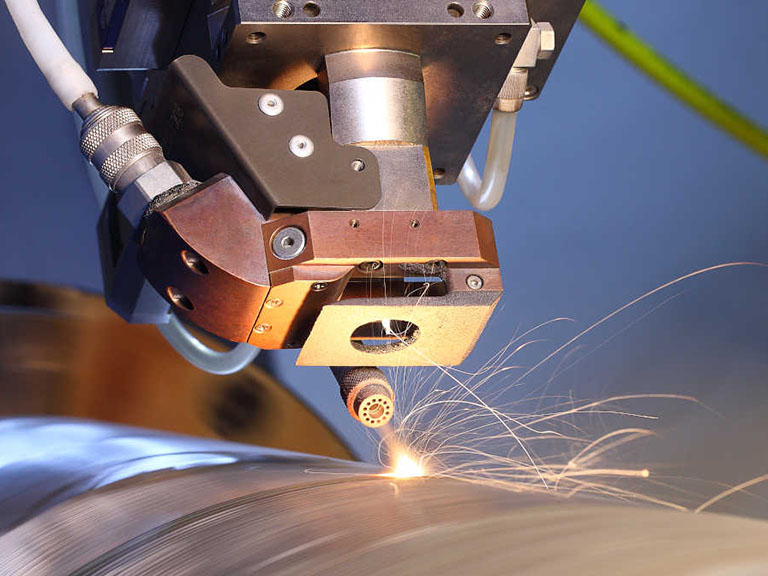 [Translate to Spanisch:] Laserschweißen Produkte Laserschweißkopf