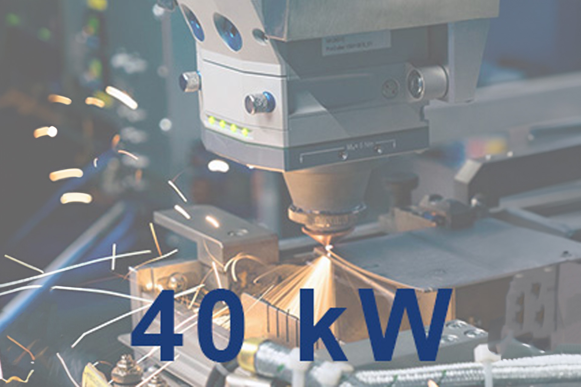 High power - Laser cutting up to 40 kW