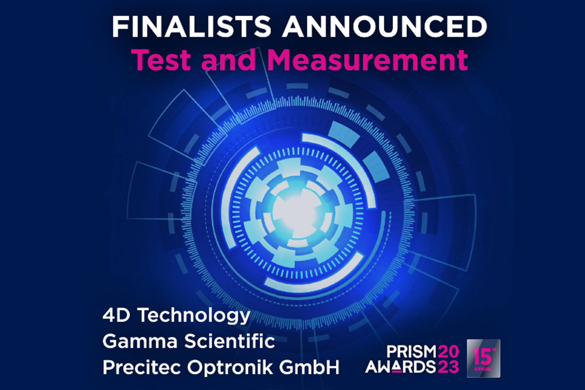 Nominees for Test and Measurement category