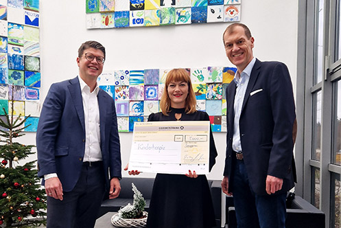 Donations handed over to the children's hospice in Karlsruhe
