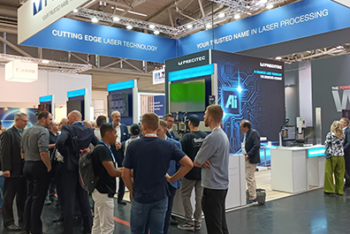 Presentazione alla fiera LASER World of Photonics 2025 a Monaco di Baviera