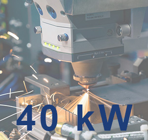 Höchtsleistung - Laserschneiden bis 40 kW Höchtsleistung - Laserschneiden bis 40 kW