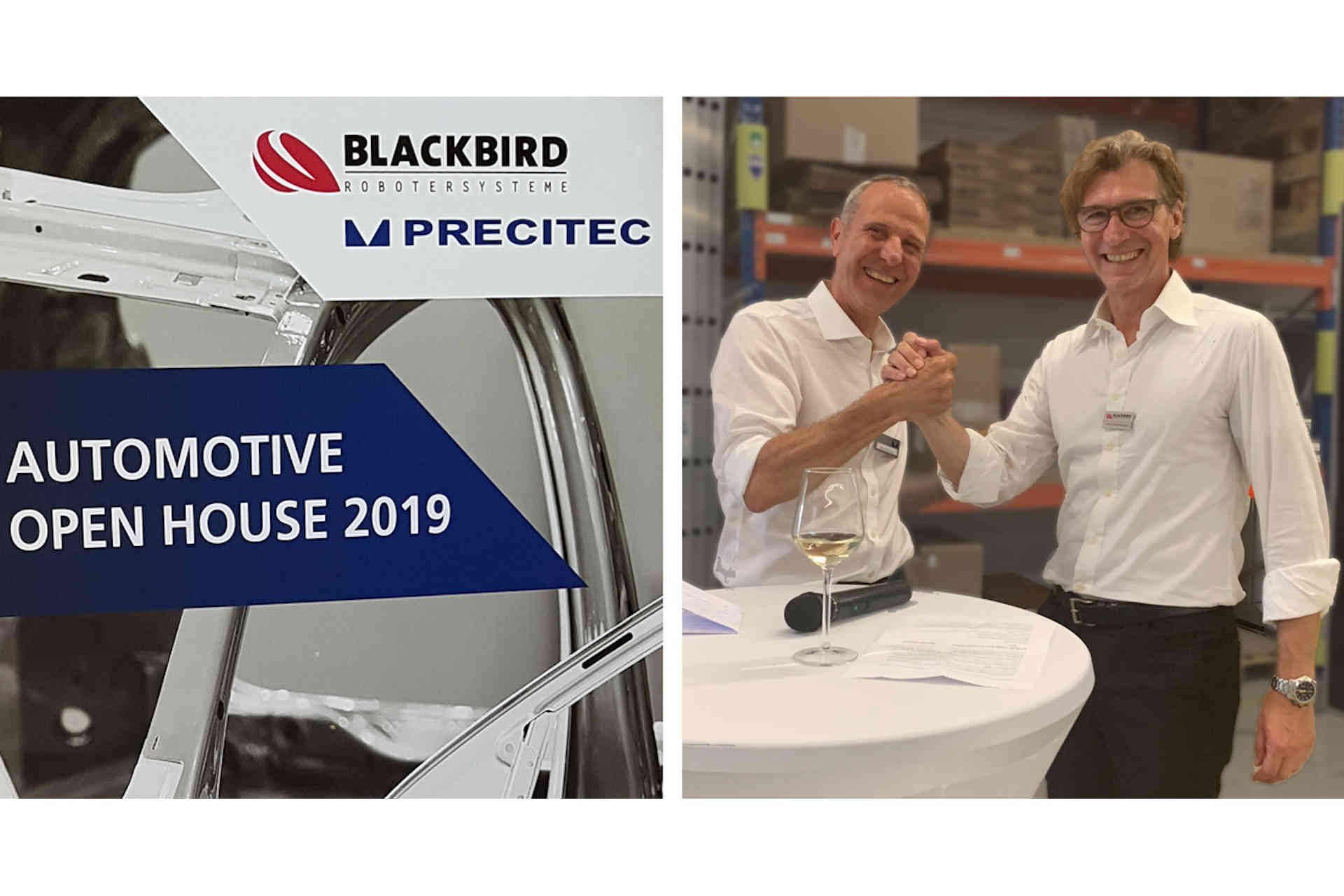 Automotive OPEN HOUSE @ Blackbird supported by Precitec