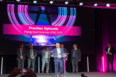 Prism Award 2023 für den Flying Spot Scanner 310