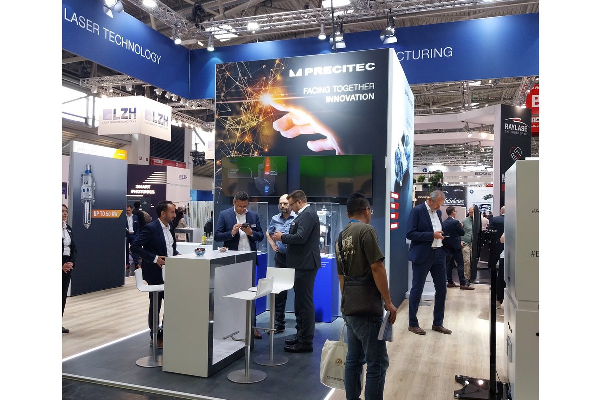 Precitec featured innovations in laser welding and laser cutting at Laser World of Photonics