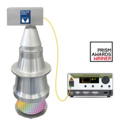 Flying Spot Scanner 310 and CHRocodile 2 IT measuring a 12 inch wafer in a single scan