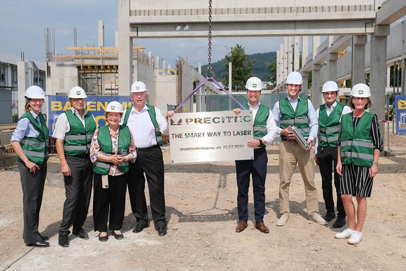 Precitec 正在加格瑙的主要地點建造