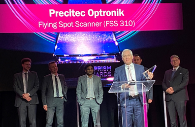Entrega del premio SPIE Prism Award a Precitec 3D Metrology