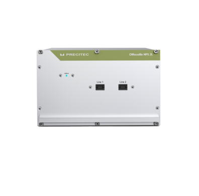 [Translate to Taiwanesisch:] Vorderseite des Sensors MPS 2L - speziel für Glas Anwendungen