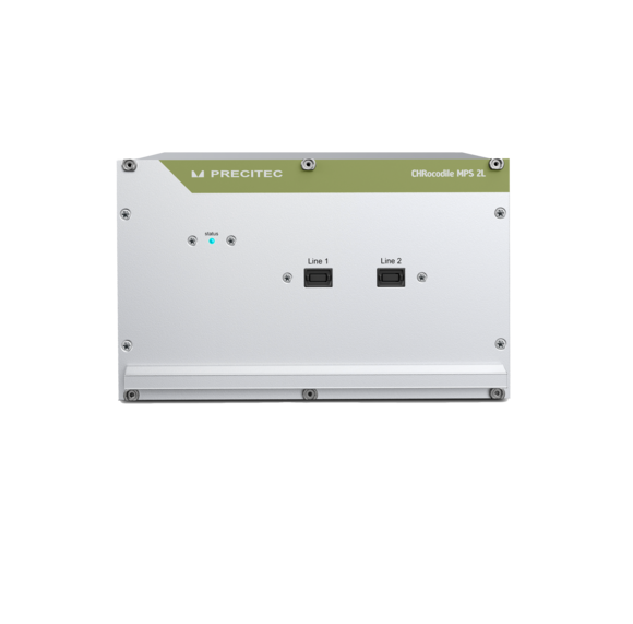 Front of the MPS 2L sensor – specifically designed for glass applications