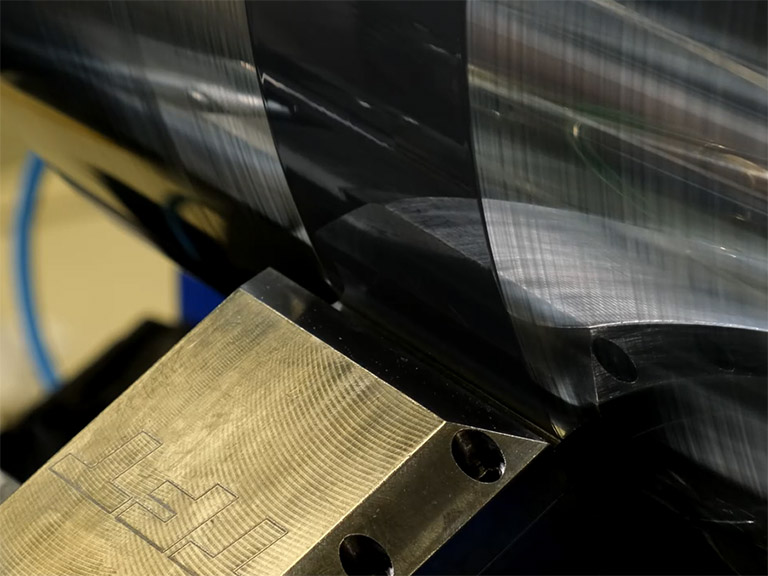 Slit nozzle Measurement of the real gap of the slot die