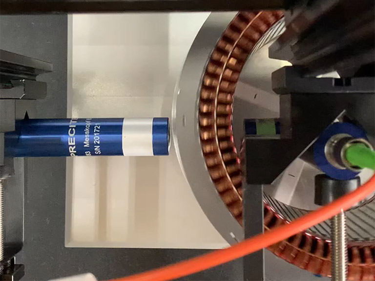 Stator measurement Vermessung von Hairpins