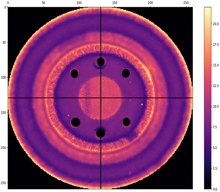Topography anti-corrosion paint on disk brakes