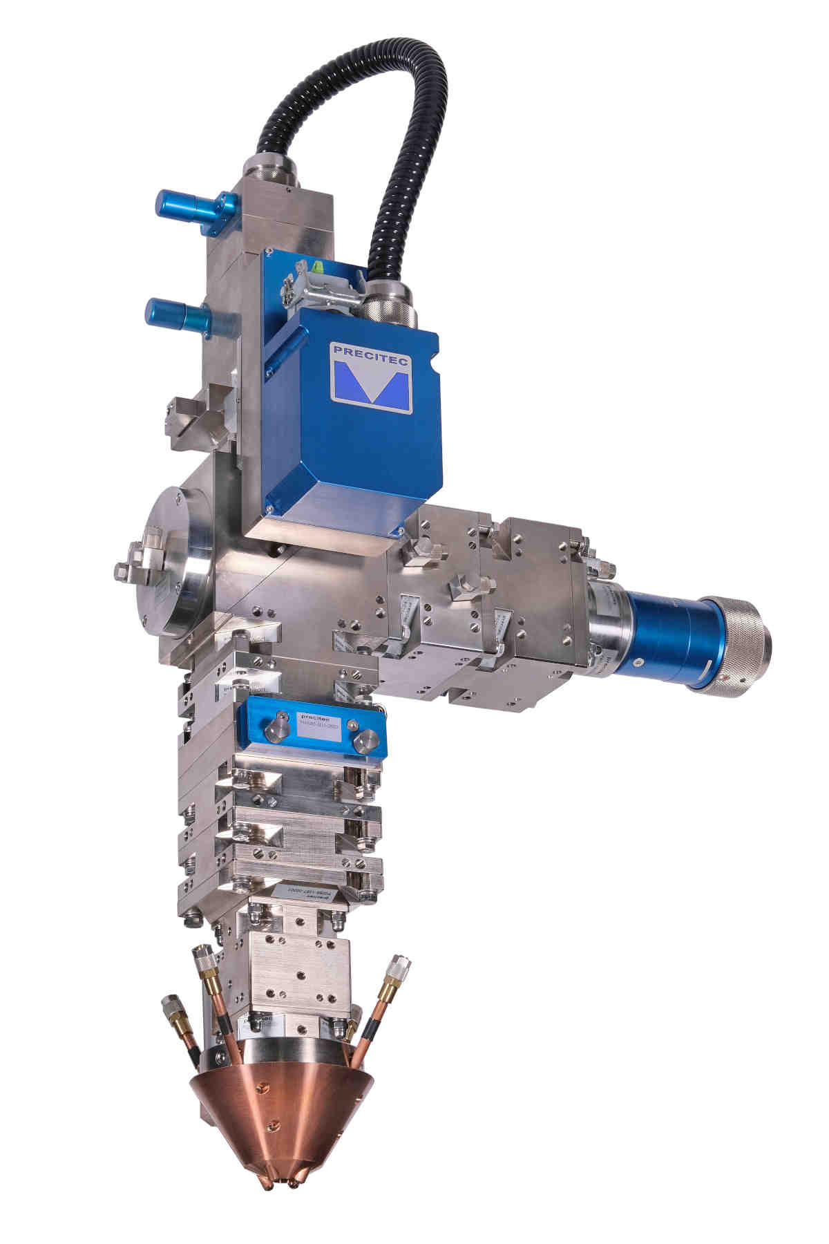 Rechargement laser avec poudre métallique - optique de focalisation YC52