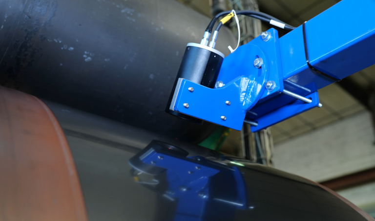 Enovasense Sensor bei der Arbeit
